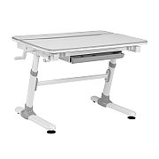 Ergo Office children ergonomic height adjustable desk  grey  max 100kg  ER-417 2cz