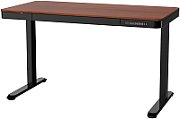 Tuckano Electric height adjustable desk ET119W-C Black/Walnut