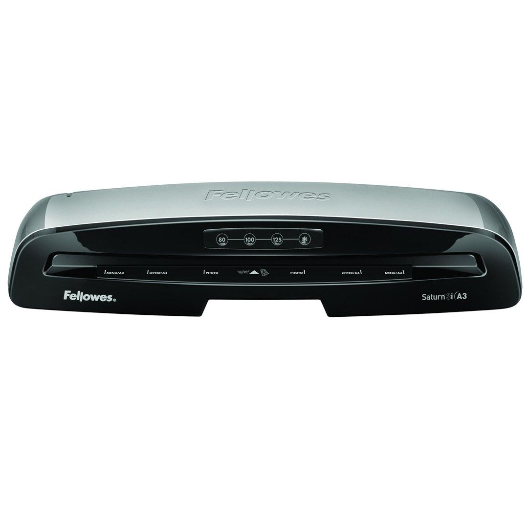 Fellowes Saturn 3i Cold/hot laminator 300 mm/min Black  Silver