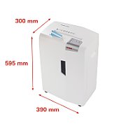 HSM shredstar X12pro document shredder  2 x 15 mm + separate CD cutter