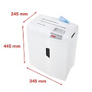 HSM shredstar X6pro document shredder  2 x 15 mm + separate CD-cutting mechanism