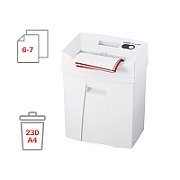 HSM Pure 220 paper shredder Particle-cut shredding 22.5 cm White