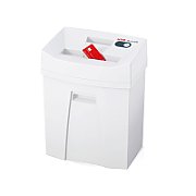 HSM Pure 220 paper shredder Particle-cut shredding 22.5 cm White