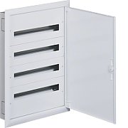 FW2 METAL SWITCHGEAR PT 96M 4X 24M N+PE IP30/I 842X622X121 SOLID DOOR WHITE