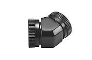 PHANTEKS Hard-Tube Adapter 2x 12mm 45 Degree - black