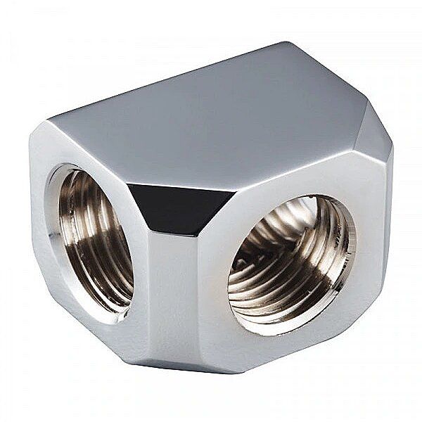 PHANTEKS Glacier T-Splitter Adapter G1/4 - chrome