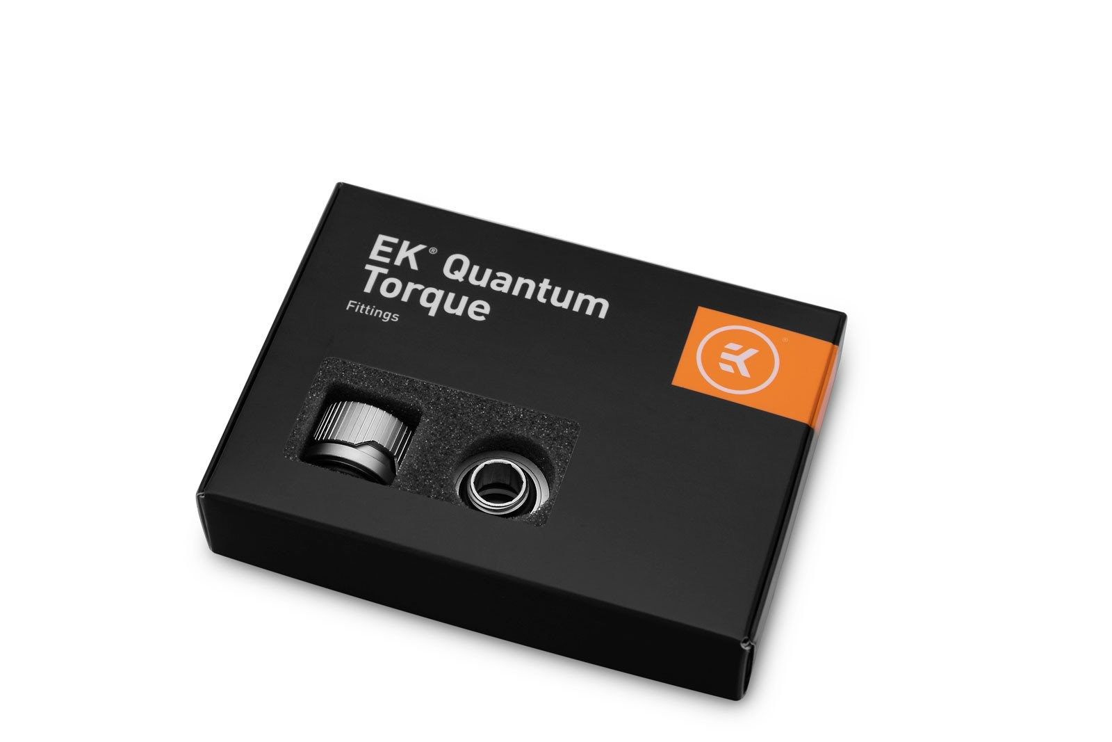 EK Water Blocks EK-Quantum Torque HDC 14 - 6 Pack  Satin Titanium