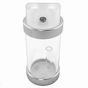 Singularity Computers Protium Reservoir 100mm - Acrylic  frosted  silver