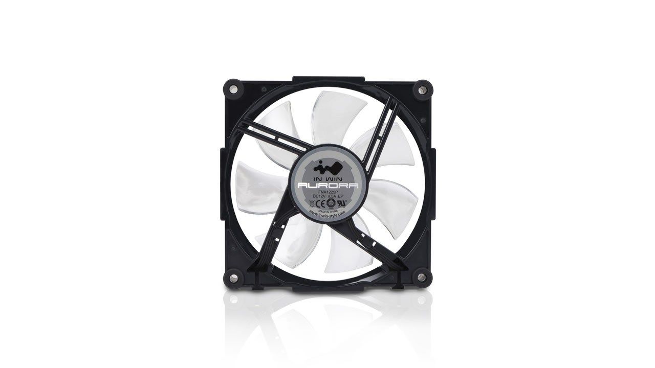 Ventilator In Win AURORAFAN-1PK-BW ,120 x 120 x  mm ,2000 RPM ,Negru + Alb 
