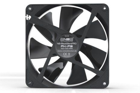 Ventilator Noiseblocker ITR-PK-PS ,140 x 140 x 25 mm ,1500 RPM ,Negru 