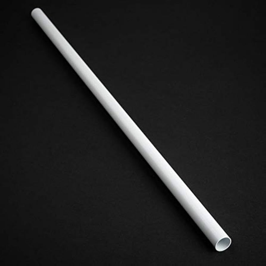Bitspower None Chamfer Brass Hard Tubing 16mm OD  500mm - white