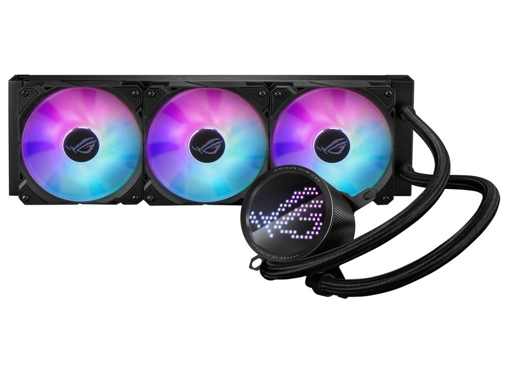 ASUS ROG Ryuo III 360 ARGB Processor Liquid cooling kit 12 cm Black