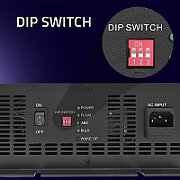 Qoltec 51957 Smart Monolith charger for LiFePO4 AGM GEL SLA batteries | 50A | 12V