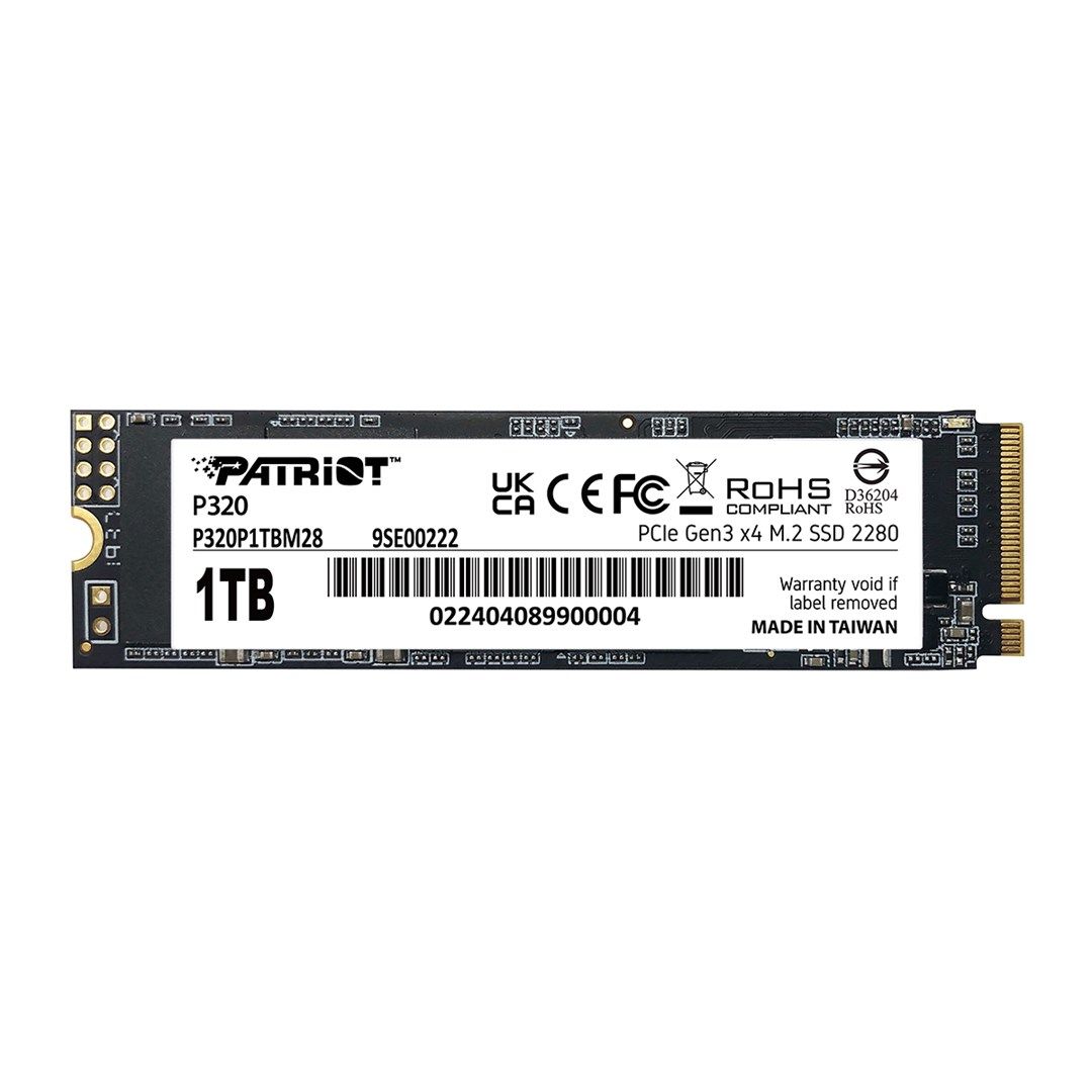 Patriot Memory SSD PATRIOT VIPER P320 M.2 PCI-Ex4 NVMe 1TB 3GB/S (P320P1TBM28)