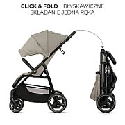 Kinderkraft pram TRIG 3 STONE BEIGE Beige