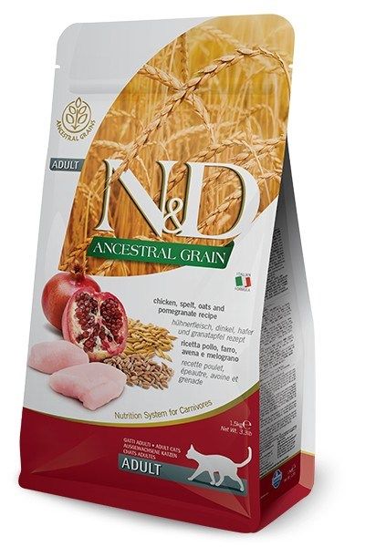 FARMINA N&D Ancestral Grain Chicken - dry cat food - 1 5 kg