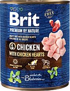 BRIT Premium by Nature Chicken with hearts - Wet dog food - 800 g