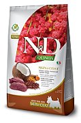 FARMINA N&D Quinoa Dog Skin&Coat Venison  Coconut Adult Mini  - dry dog food - 2.5 kg