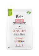 BRIT Care Dog Sustainable Sensitive Insect & Fish - dry dog food - 3 kg