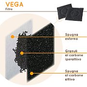Vega Filter - carbon filter for the fountain