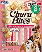 INABA Churu Bites Chicken with salmon recipe - Dog treat - 8x12g