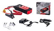 Car jump starter YATO YT-83081 car power bank 9000 mAh 9000 mAh Black  Orange