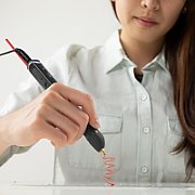 3Doodler FILAMENT 250  PCS ABS 3 COLORS AB-MONO-250  Black  Silver  White 2 g