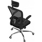 Topeshop FOTEL DORY SZARY office/computer chair Padded seat Mesh backrest