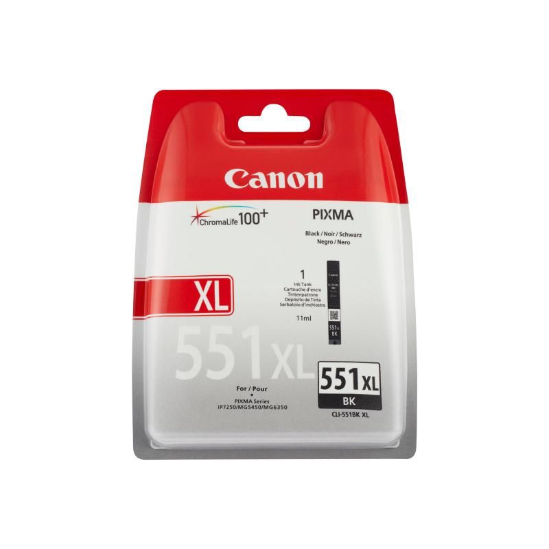 Cartus cerneala Canon BS6443B001AA ,Negru ,11 ml ,Original (CLI-551BK) 