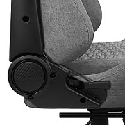 Aerocool ROYALASHGR Premium Ergonomic Gaming Chair Legrest Aeroweave Technology Grey