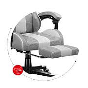 HUZARO FORCE 4.7 WHITE MESH GAMING CHAIR