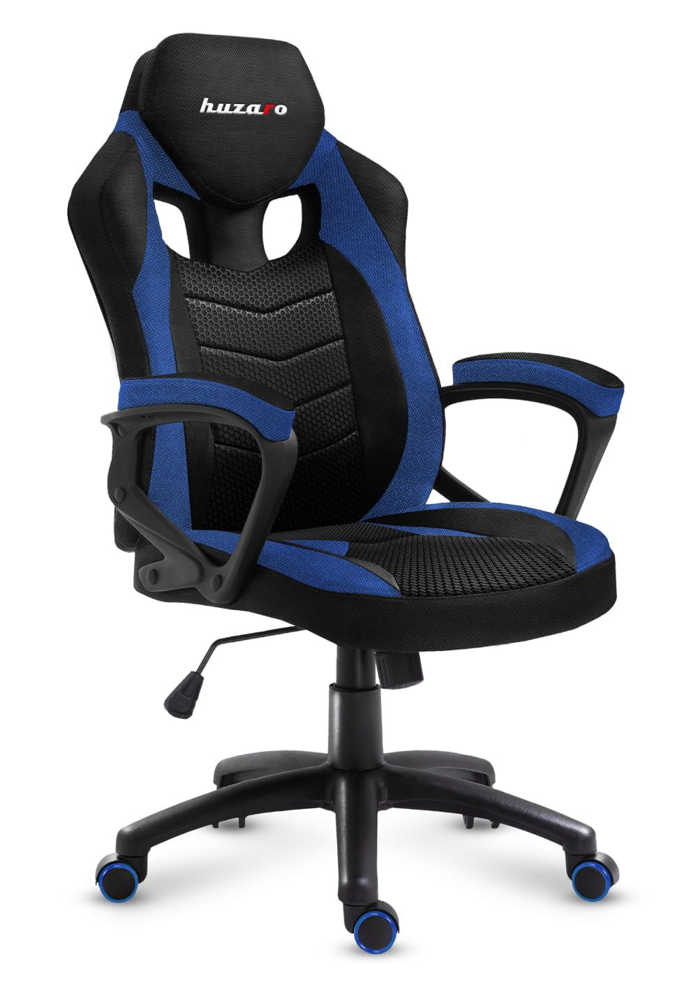 Huzaro FORCE 2.5 BLUE MESH Gaming armchair Mesh seat Black  Blue