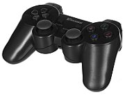 Vakoss GP-3925BK Gaming Controller Black RF Gamepad Analogue / Digital PC  Playstation 3