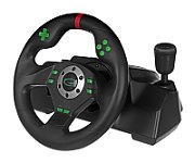 Esperanza EGW101 Gaming Controller Steering wheel Playstation Playstation 3 Digital USB Black Green