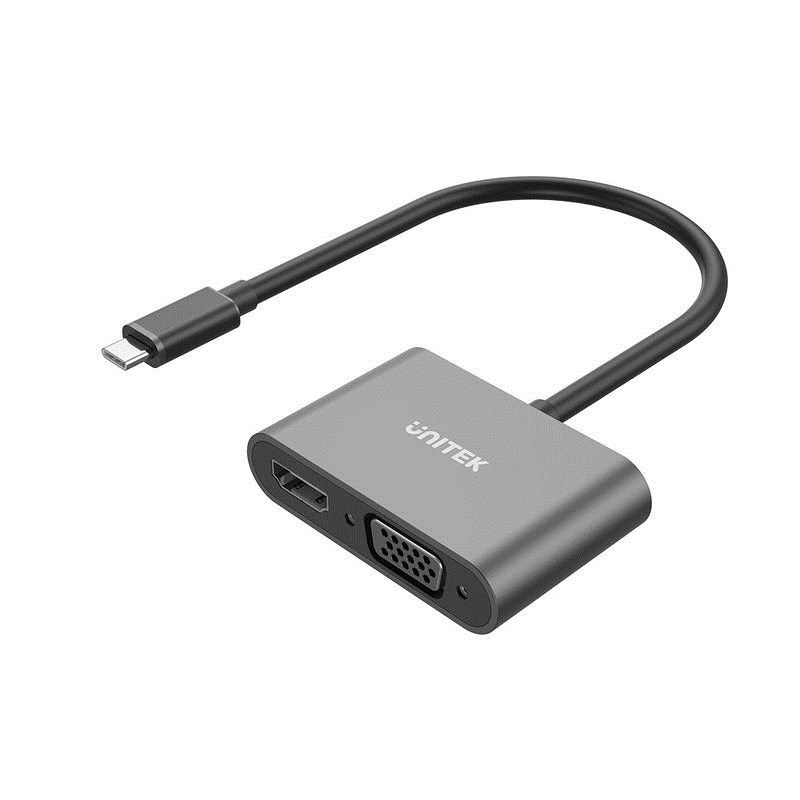 Unitek USB-C to HDMI 4K & VGA FullHD Adapter