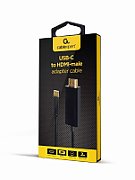 Gembird A-CM-HDMIM-02 USB-C to HDMI-male adapter  4K 60Hz  2m  black