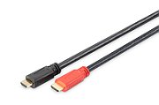 HDMI 1.4 High Speed Ethernet 4K30Hz UHD HDMI A/HDMI A M/M 15m Amplifier Connection Cable