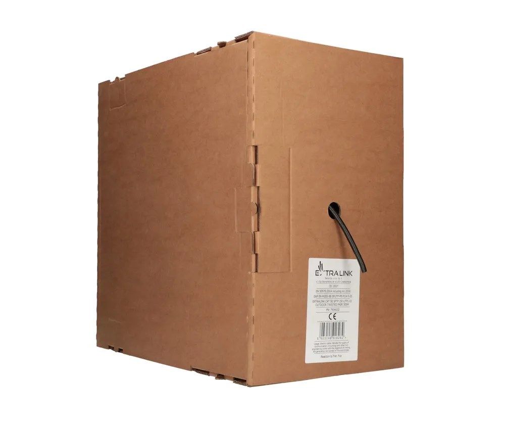 Extralink Twisted pair CAT5E SFTP (SF/UTP) V2 Outdoor 305M