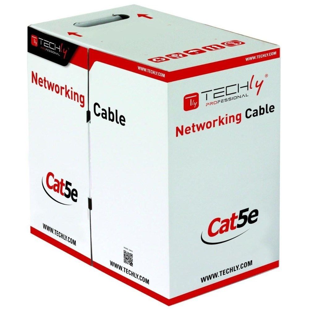 Techly ITP7-UTP-IC networking cable Grey 305 m Cat5e U/UTP (UTP)