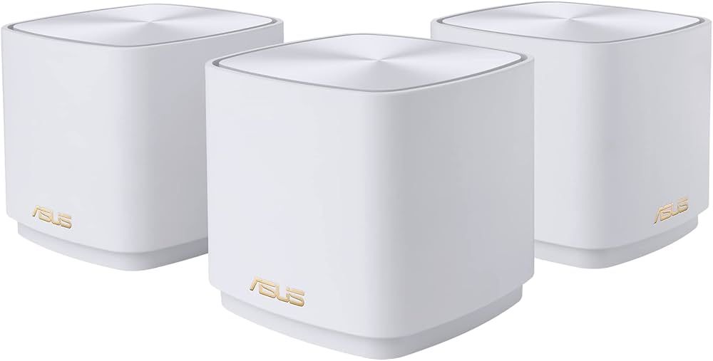 No-N Asus | ZenWiFi XD4 Plus (W-3-PK) Wireless-AX1800 (3-pack) | 802.11ax | 1201+574 Mbit/s | 10/100/1000 Mbit/s | Ethernet LAN (RJ-45) ports 1 | Mesh Support Yes | MU-MiMO Yes | No mobile broadband | Antenna type Internal
