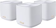 No-N Asus | ZenWiFi XD4 Plus (W-3-PK) Wireless-AX1800 (3-pack) | 802.11ax | 1201+574 Mbit/s | 10/100/1000 Mbit/s | Ethernet LAN (RJ-45) ports 1 | Mesh Support Yes | MU-MiMO Yes | No mobile broadband | Antenna type Internal