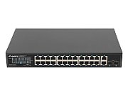 Lanberg Lanberg RSGE-24P-2GE-2S-360 network switch Unmanaged