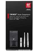 Zwilling Twinox Manicure Set – Leather Case  3 Pieces - Black