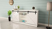 Chest of drawers 160x80x35 GRANERO white/gloss white