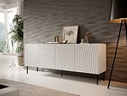 HOLE chest 190x40.5x74.5 cm white matt