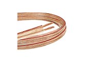 Libox Kabel głośnikowy 2x1 50mm LB0008-10 audio cable 10 m Transparent