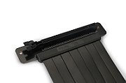 PHANTEKS PCIe x16 Riser Ribbon Cable  90 degrees  22cm - black