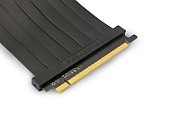 PHANTEKS PCIe x16 Riser Ribbon Cable  90 degrees  22cm - black