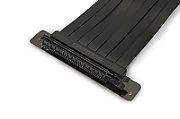 PHANTEKS PCIe x16 Riser Ribbon Cable  90 degrees  22cm - black