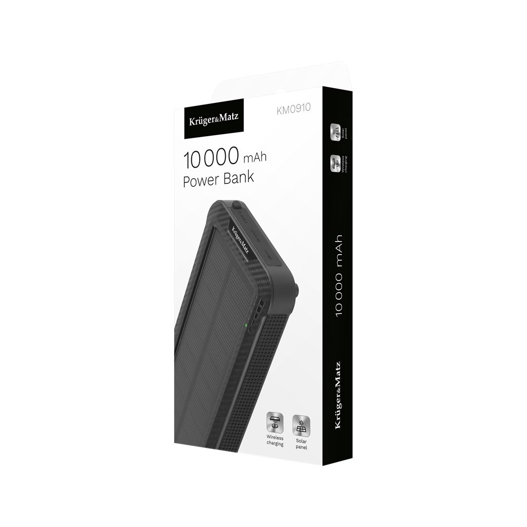 POWER BANK Kruger&ampMatz 10000 mAh Li-pol solar